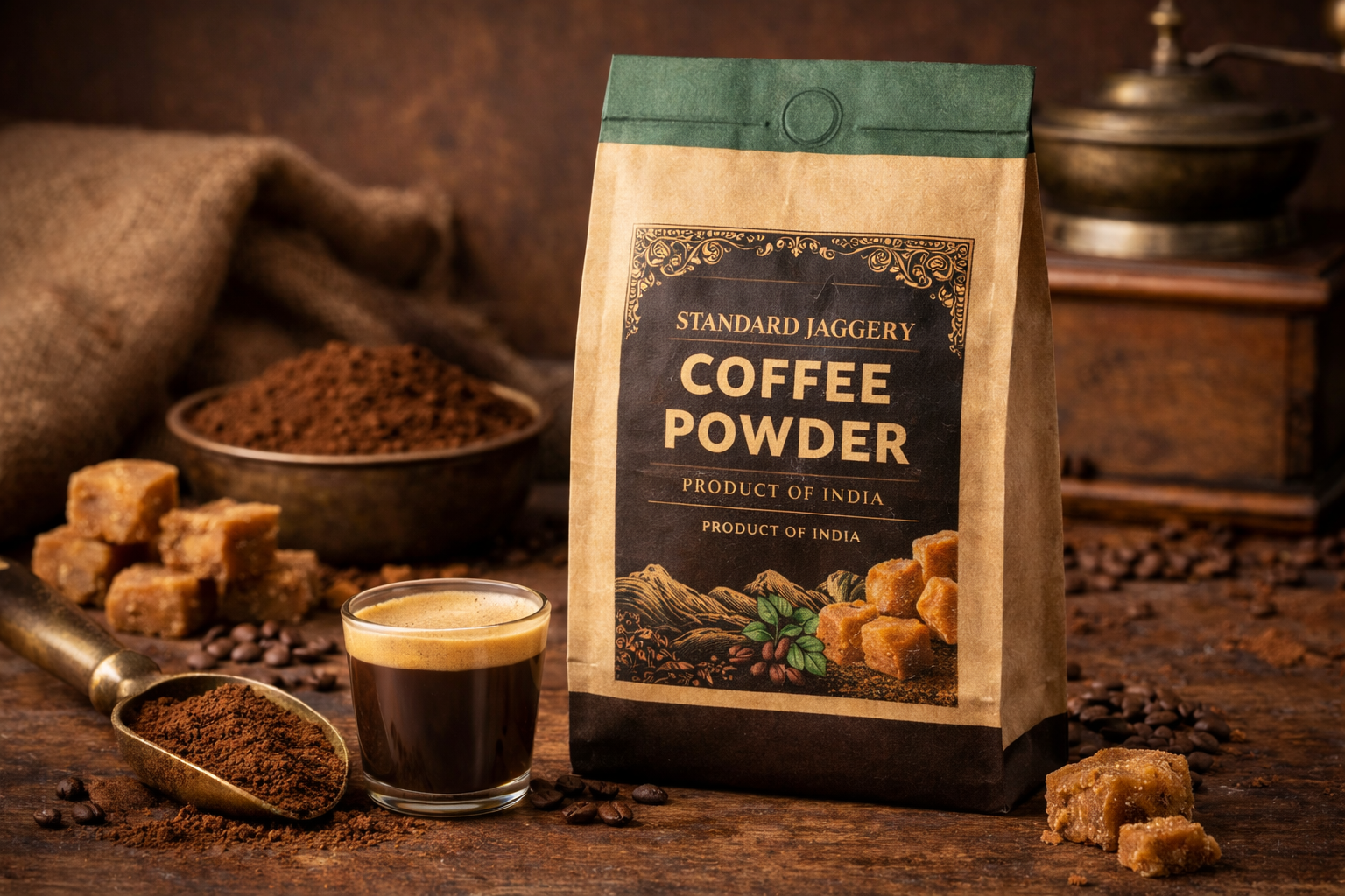 Standard Jaggery Coffee Powder